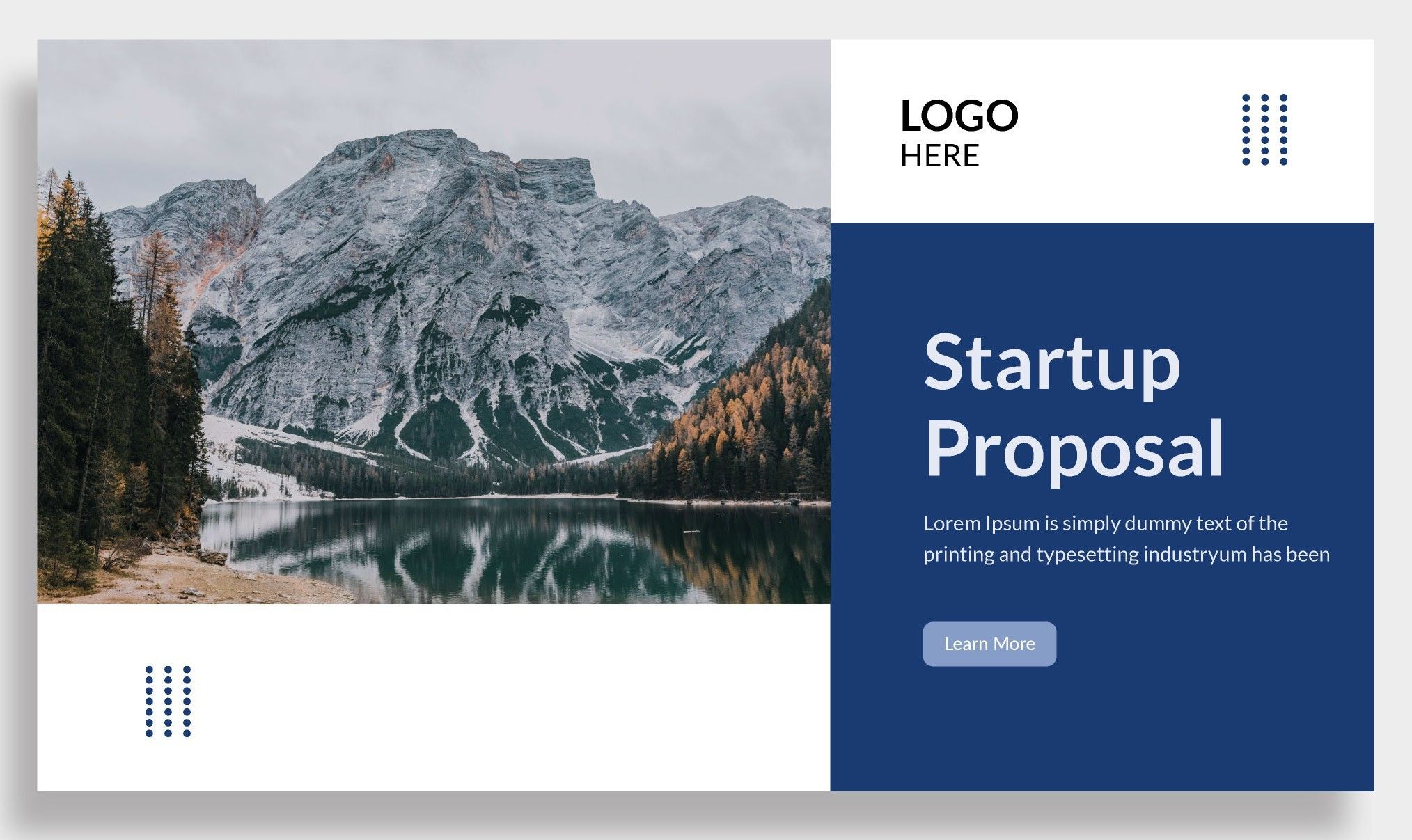 Clear and clean PowerPoint presentation example